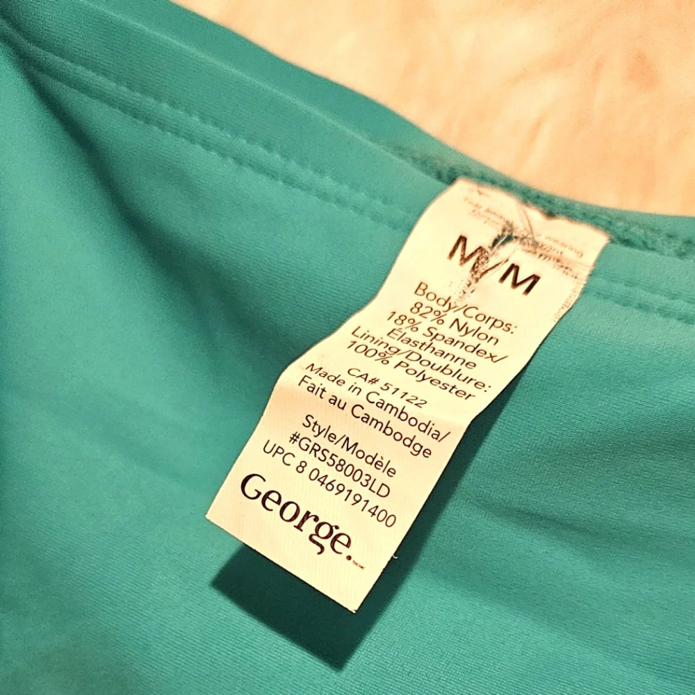 George Ocean Blue Ruched Bikini Bottoms - Picture 3 of 4